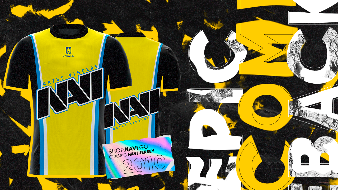 Промобаннер классических джерси на сайте NAVI