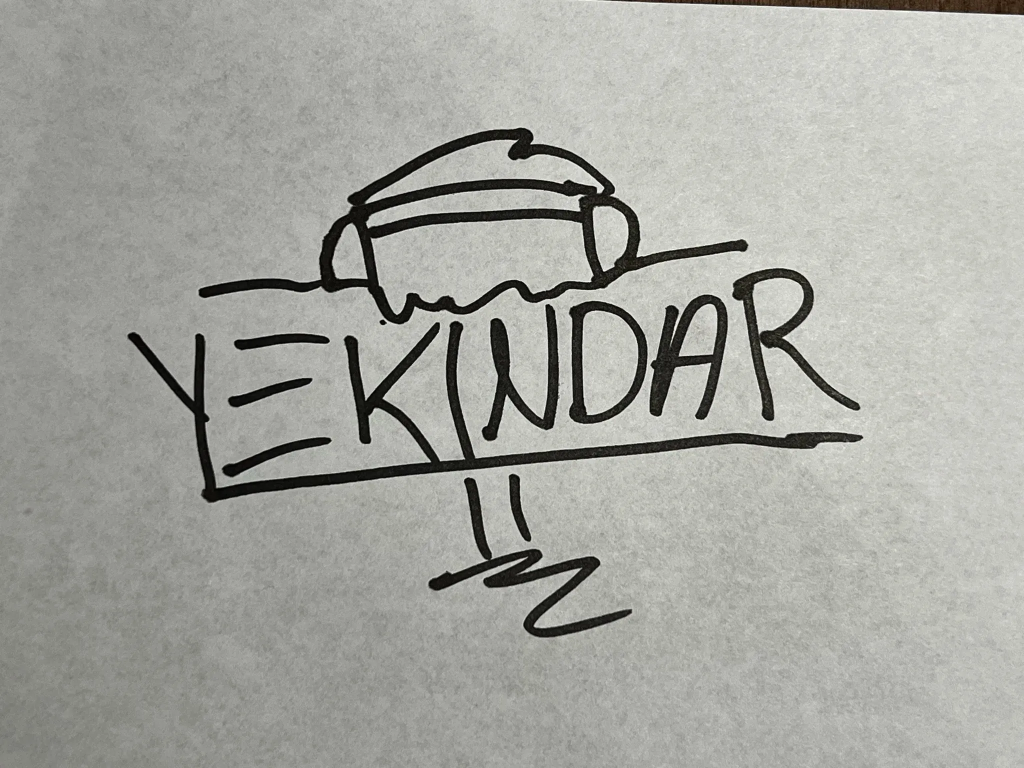 Автограф, который получился у YEKINDAR | Источник: X