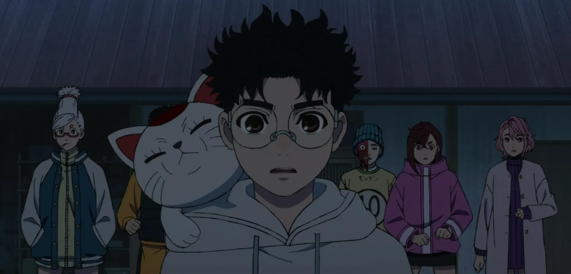 Кадр из аниме «Дандадан»