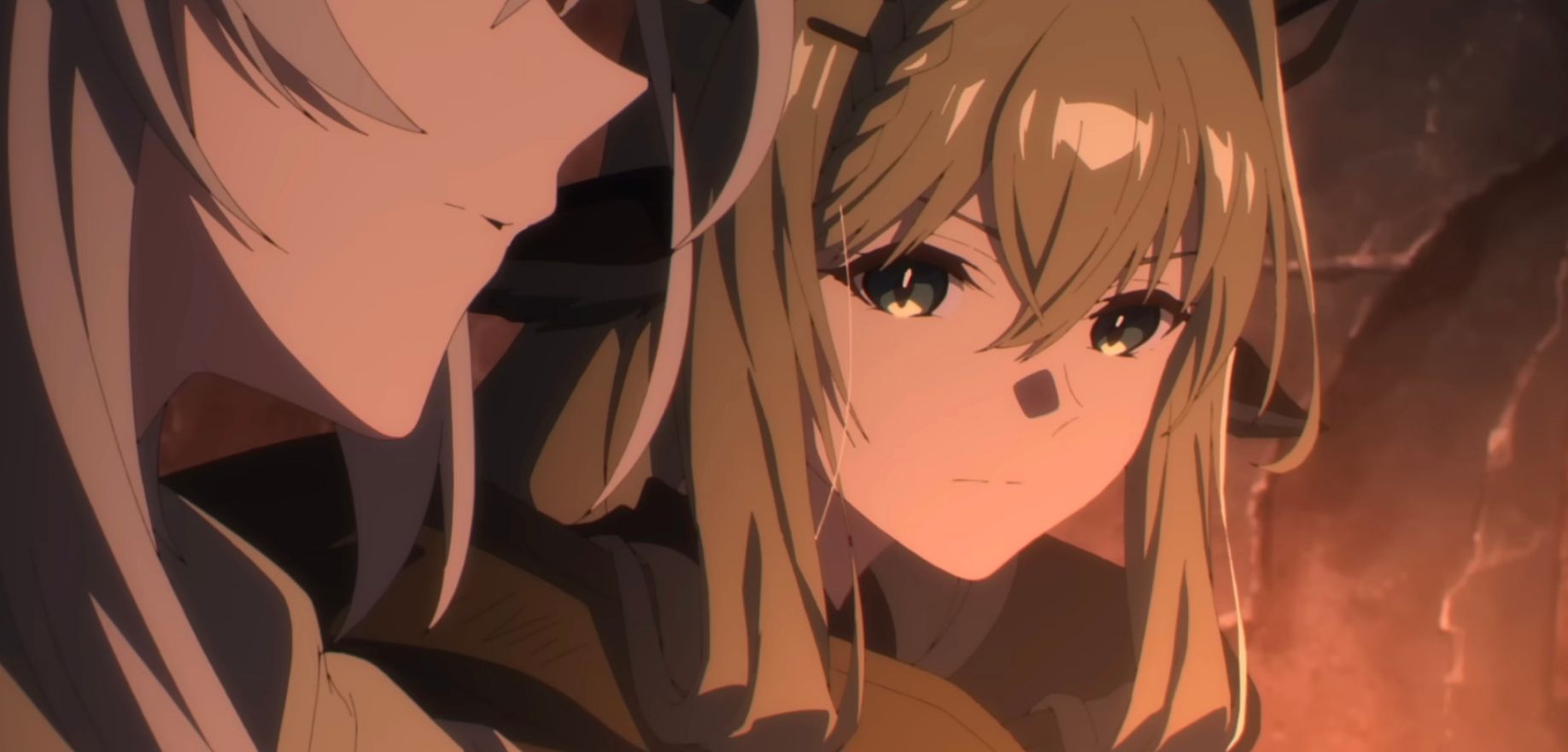 Кадр из трейлера аниме «Аркнайтс: Восстание из пепла»