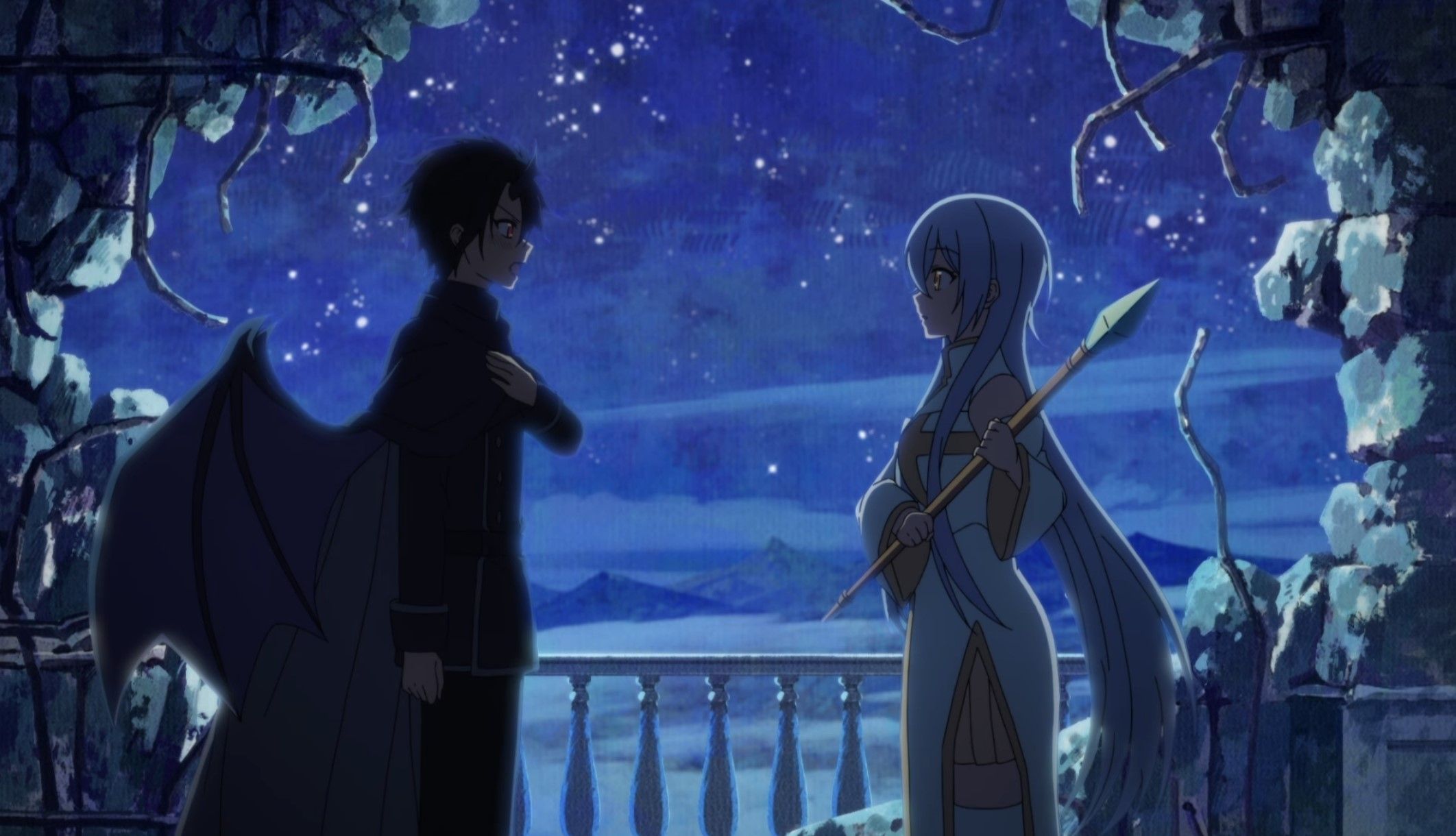 Кадр из аниме «В команде героя была милая девушка, так что я признался ей»