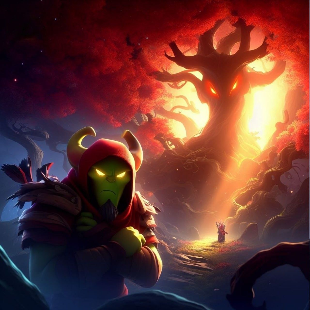Dota 2 в стиле мультфильмов Pixar
