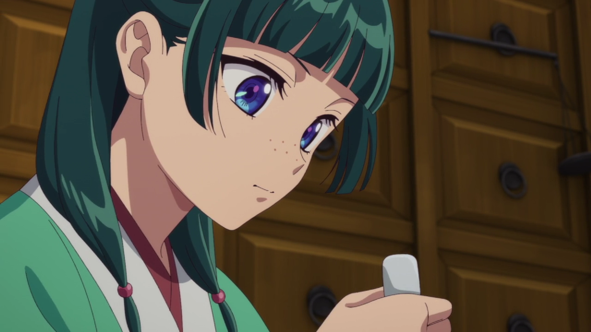 Кадр из аниме «Монолог фармацевта»