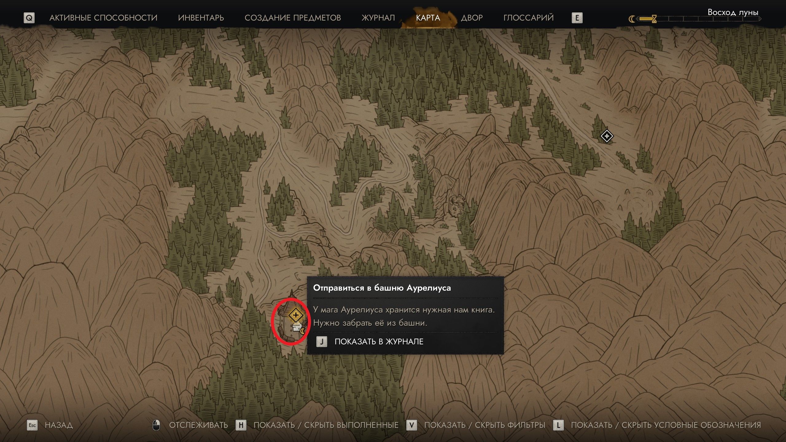 Скриншот из игры The Blood of Dawnwalker