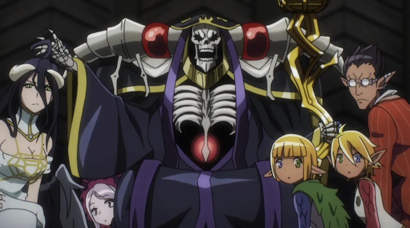 Кадр из аниме «Повелитель»