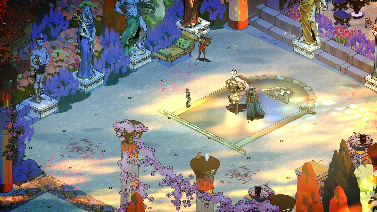 Можно даже застать родню | Скриншот из Hades II