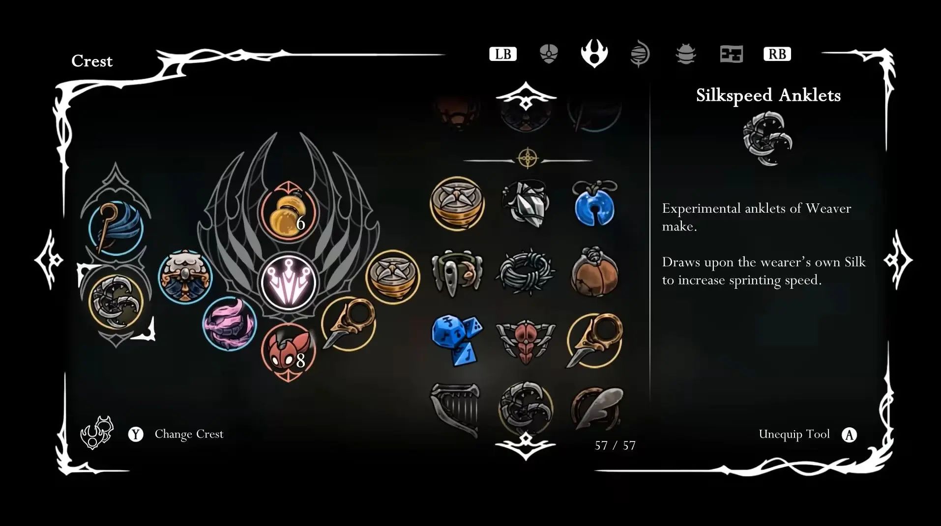 Закрывая все локации, можно превратиться в жука-убийцу. Источник: Team Cherry