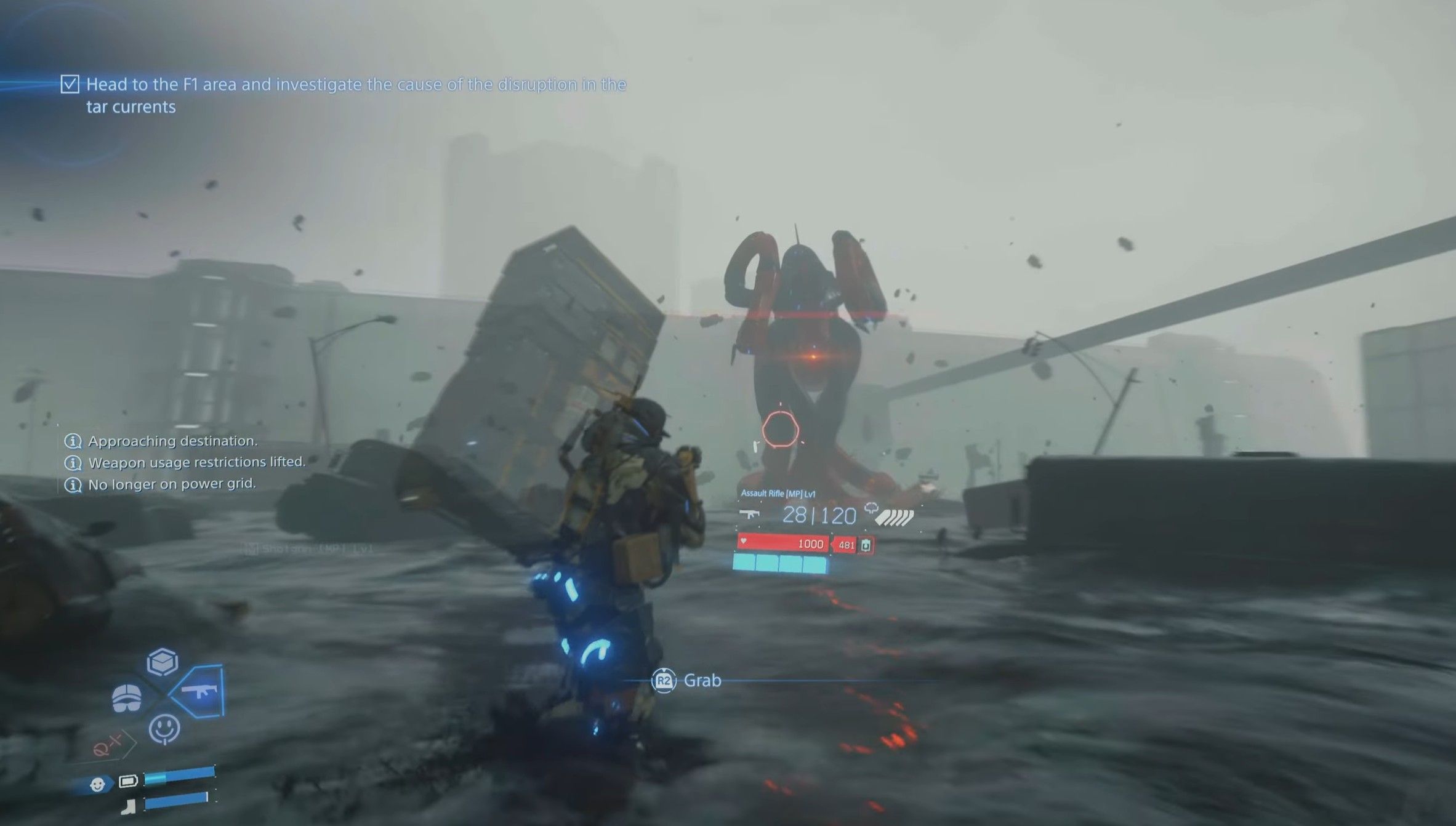 Скриншот из игры Death Stranding 2: On the Beach