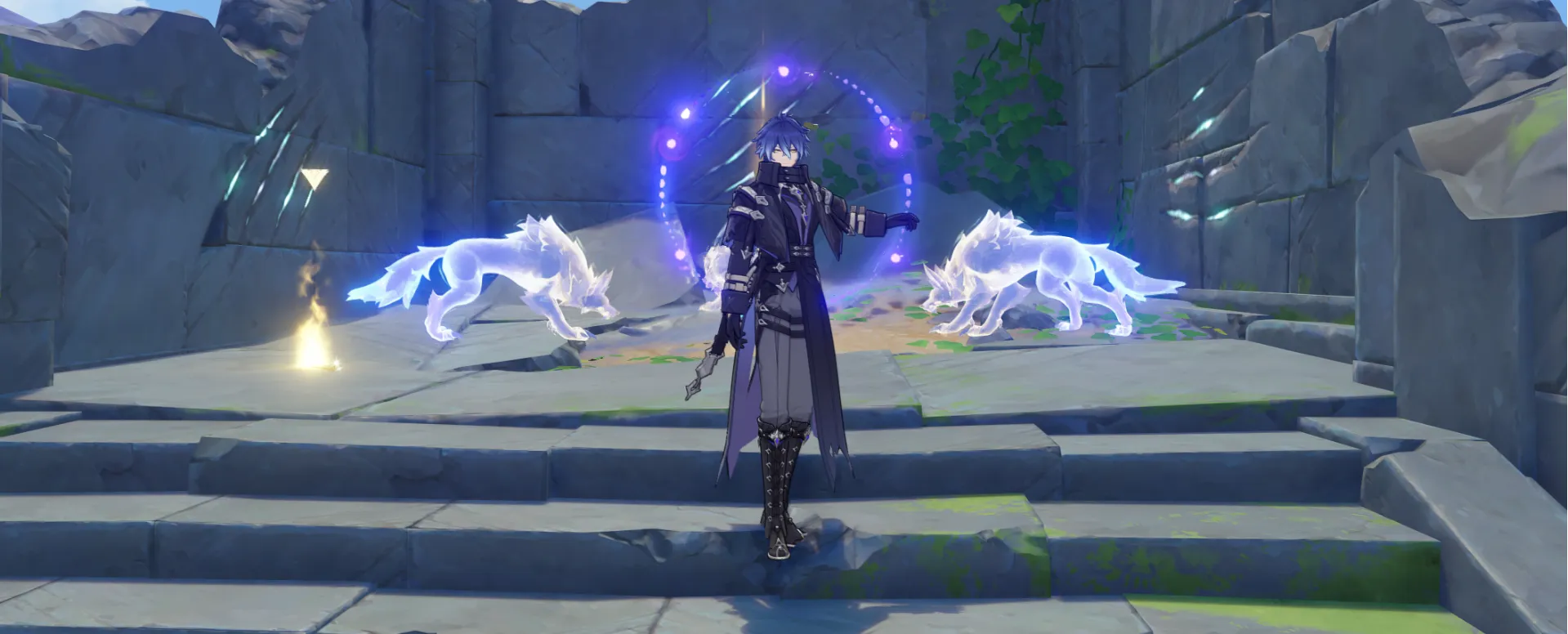 Призрачные волки на Равнине Волногона в Genshin Impact: как найти всех