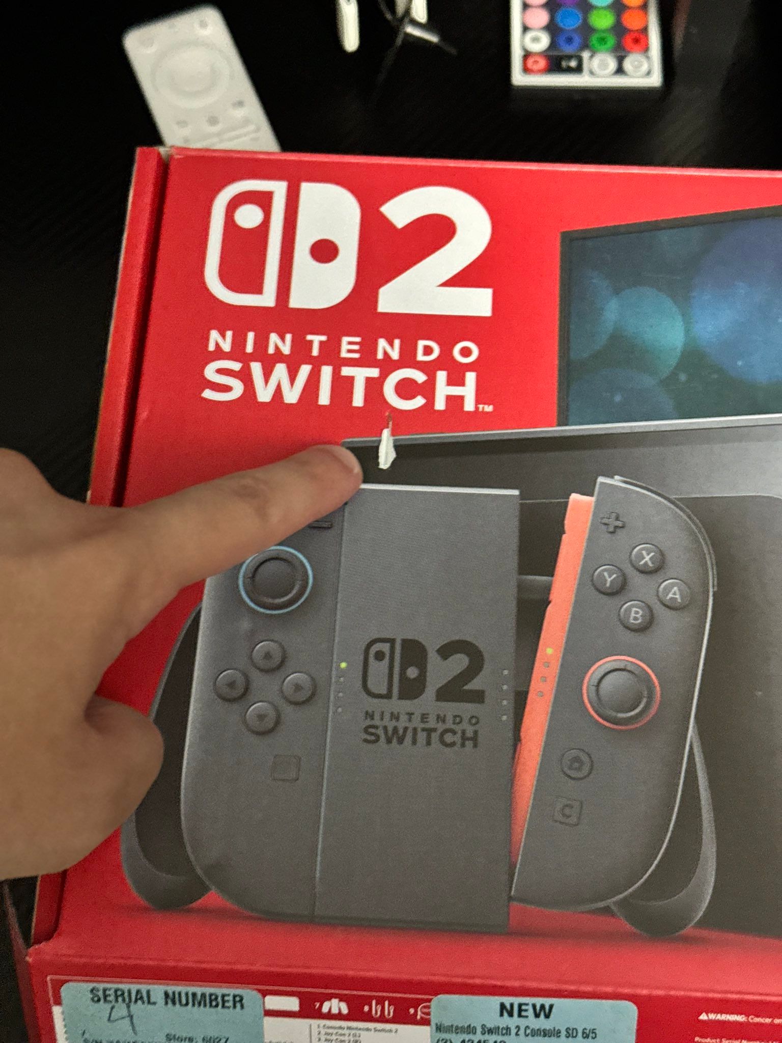 Поврежденная Nintendo Switch 2. Источник: x.com/Oadhan