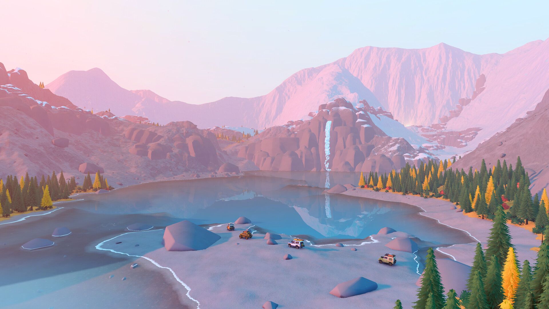 Скриншот из over the hill. Источник: Steam