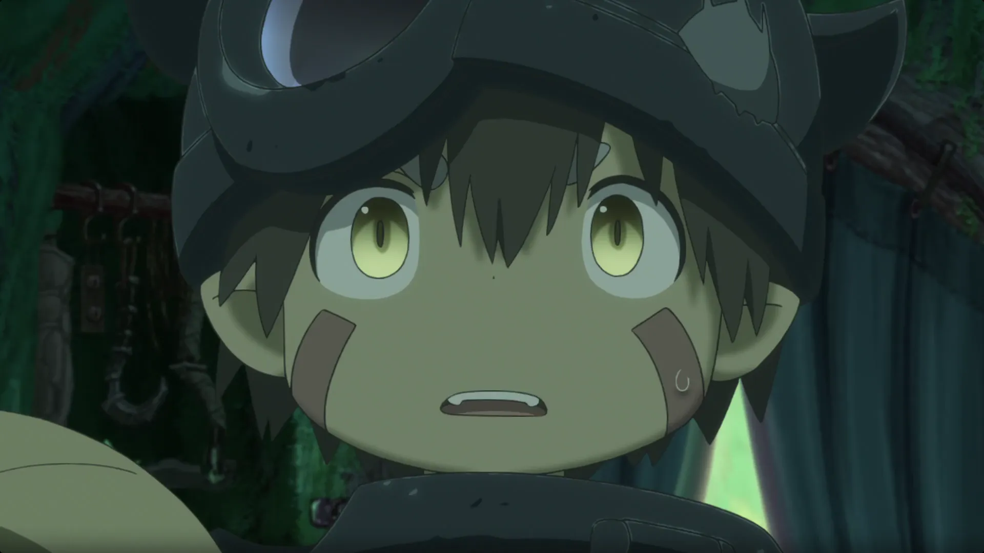 Кадр из аниме «Созданный в Бездне»