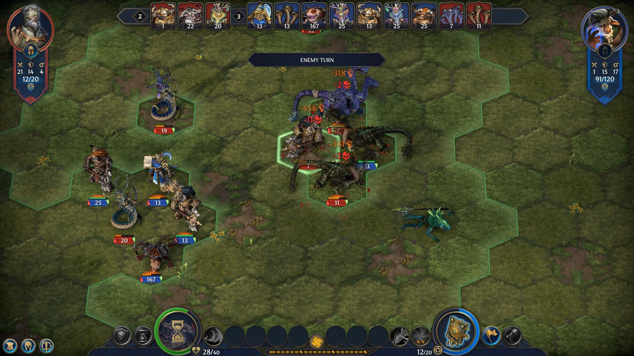 Скриншот из игры Heroes of Might and Magic: Olden Era
