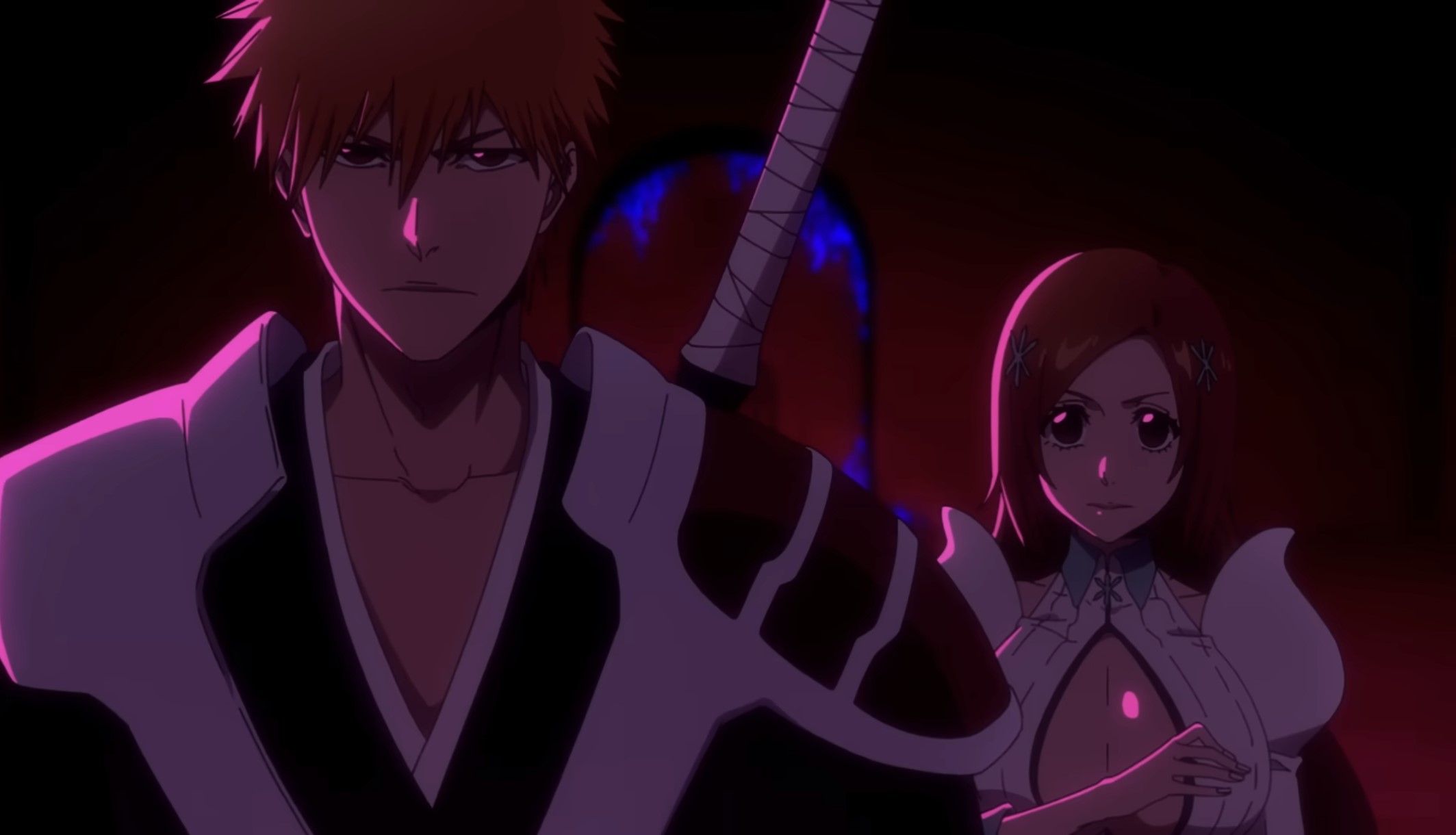 Кадр из аниме «Блич: Тысячелетняя кровавая война — Бедствие»