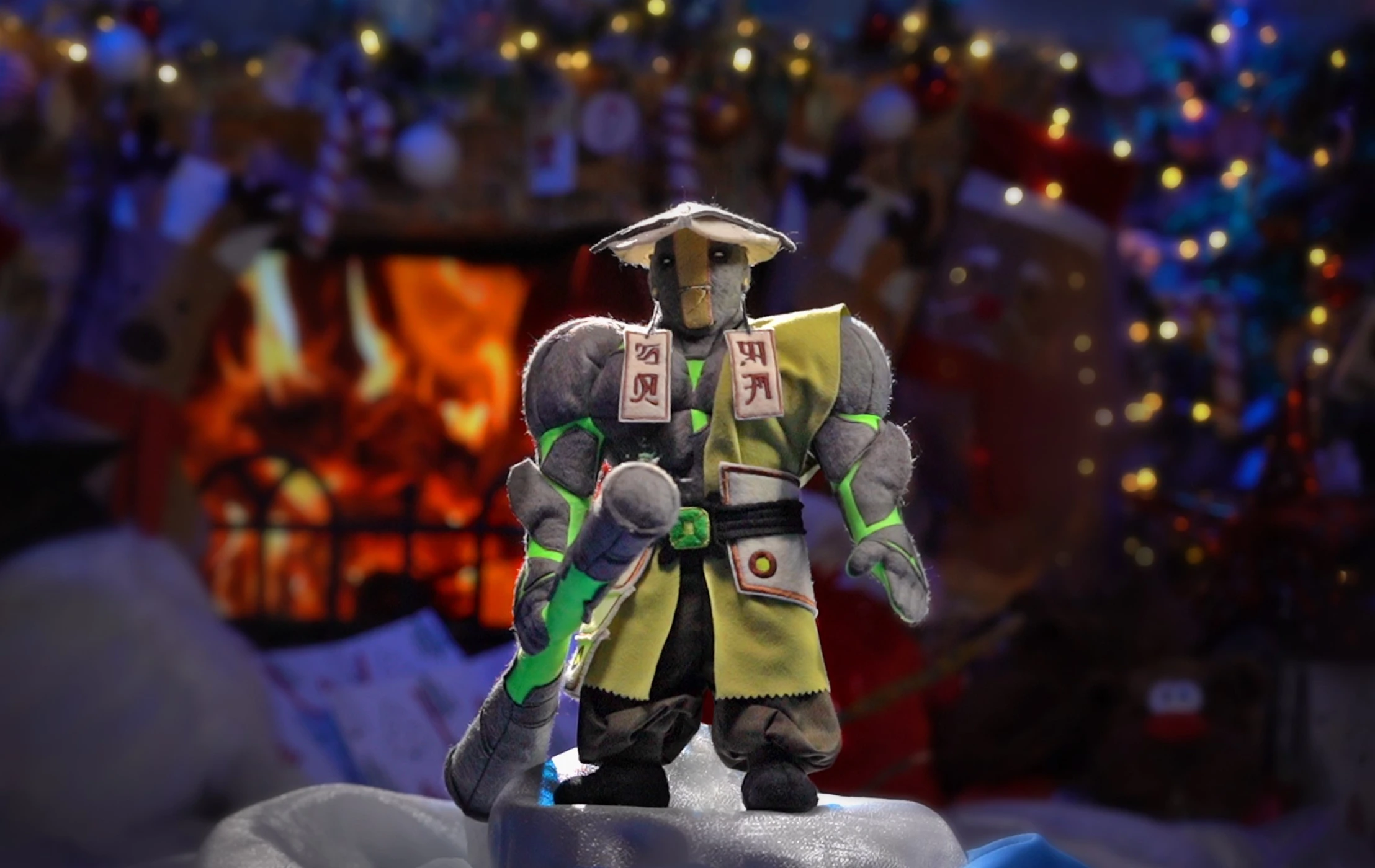 Плюшевая фигурка Earth Spirit из Dota 2 на Буковельском миноре