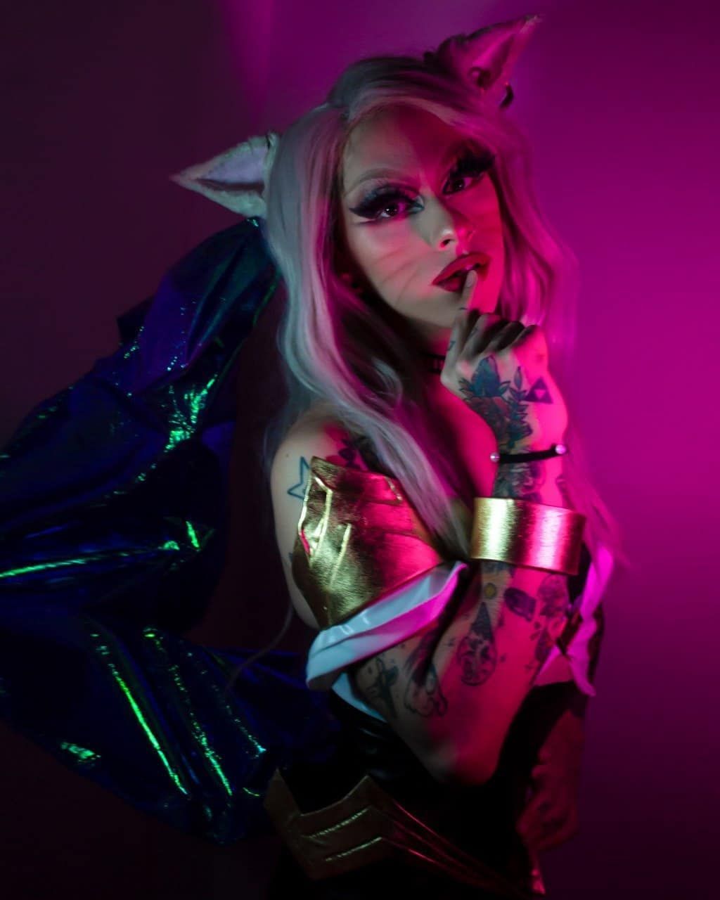 Косплей на Ahri. Модель: Эстанислао Фернандес. Источник: instagram.com/dyhzy/