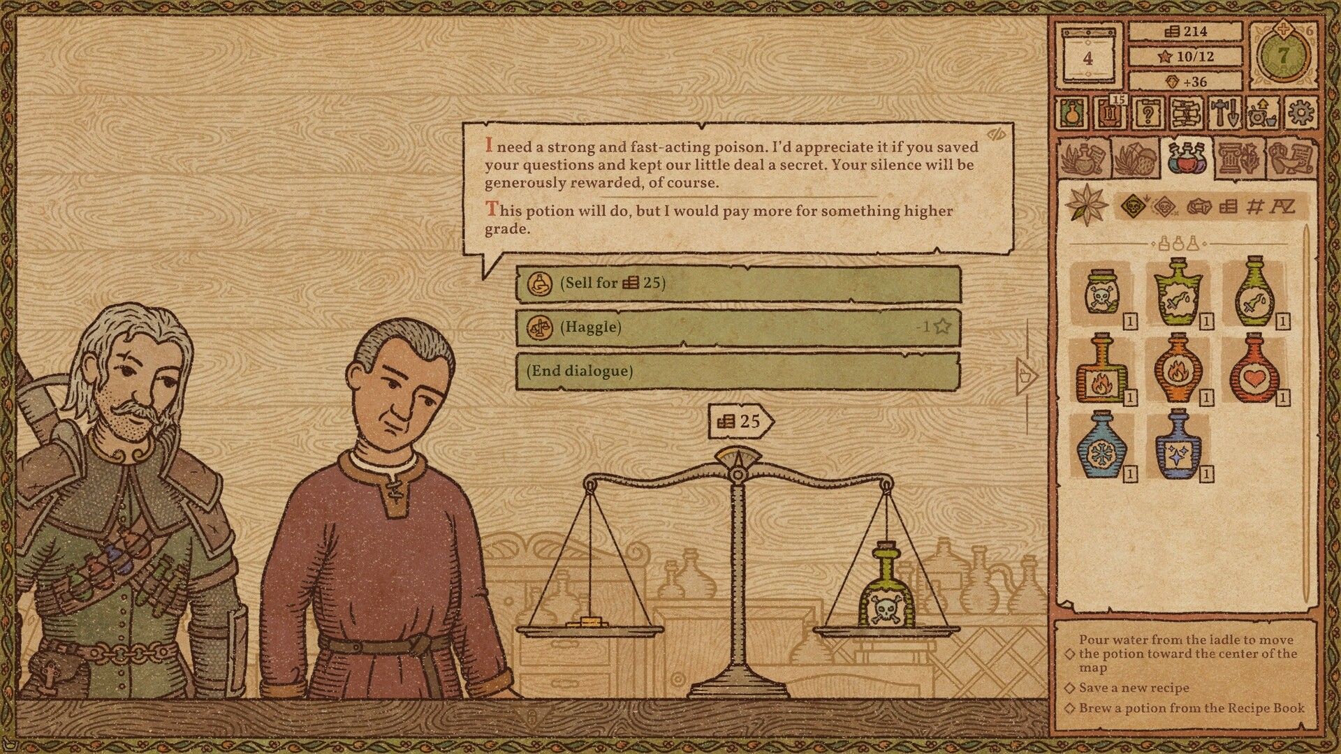 Скриншот из Potion Craft: Alchemist Simulator