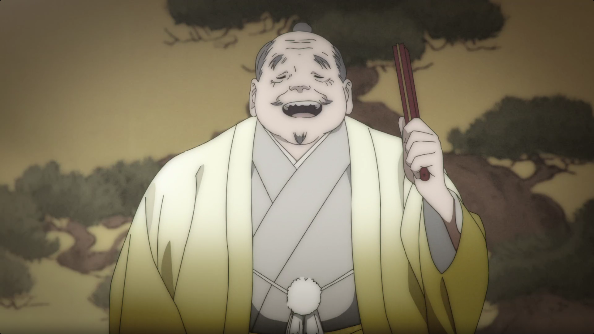 Nariyoshi Tokugawa. Still from the anime “Hell's Paradise”