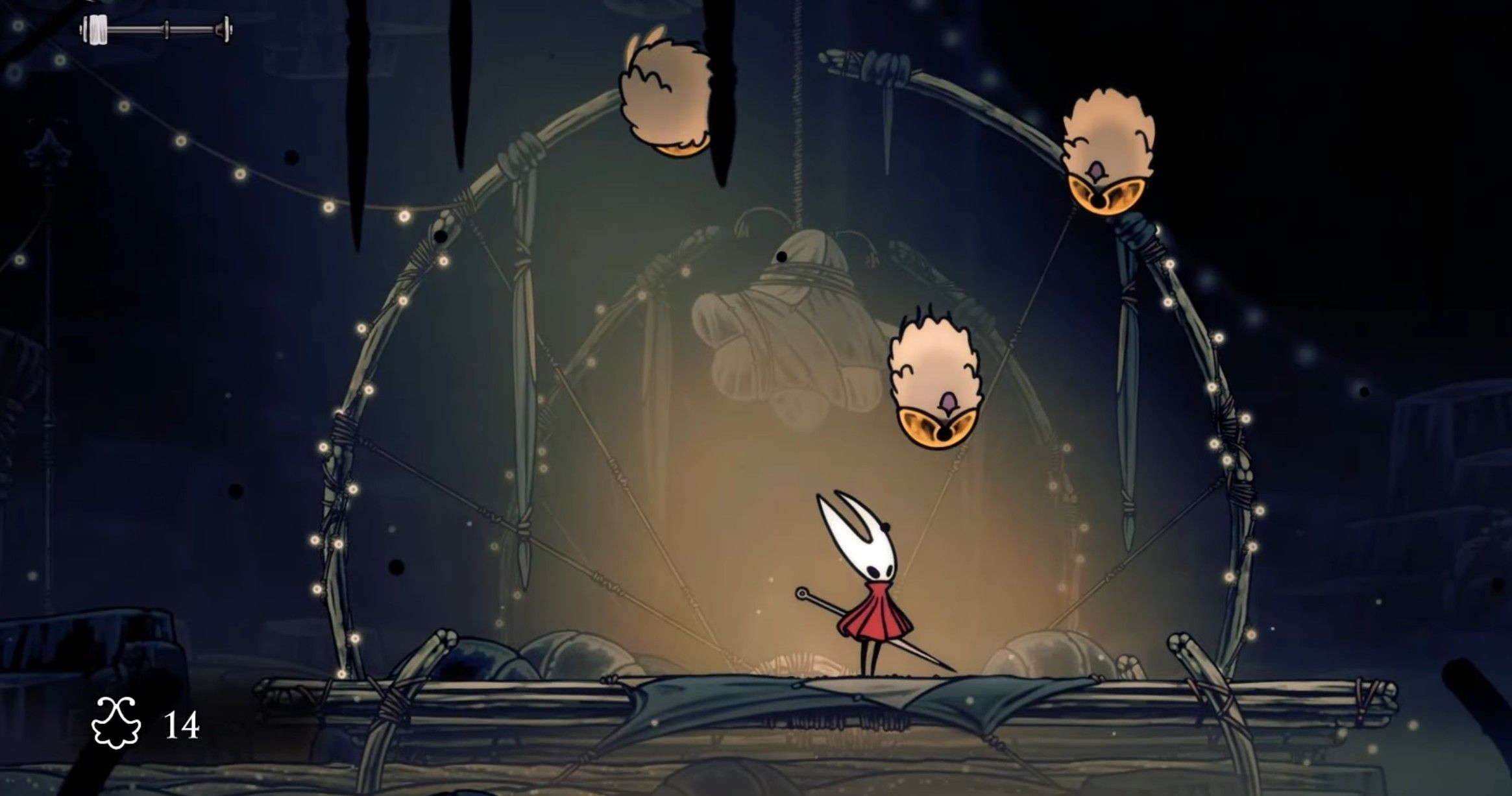 Скриншот из игры Hollow Knight: Silksong
