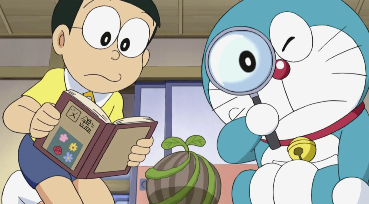 Кадр из аниме «Дораэмон»