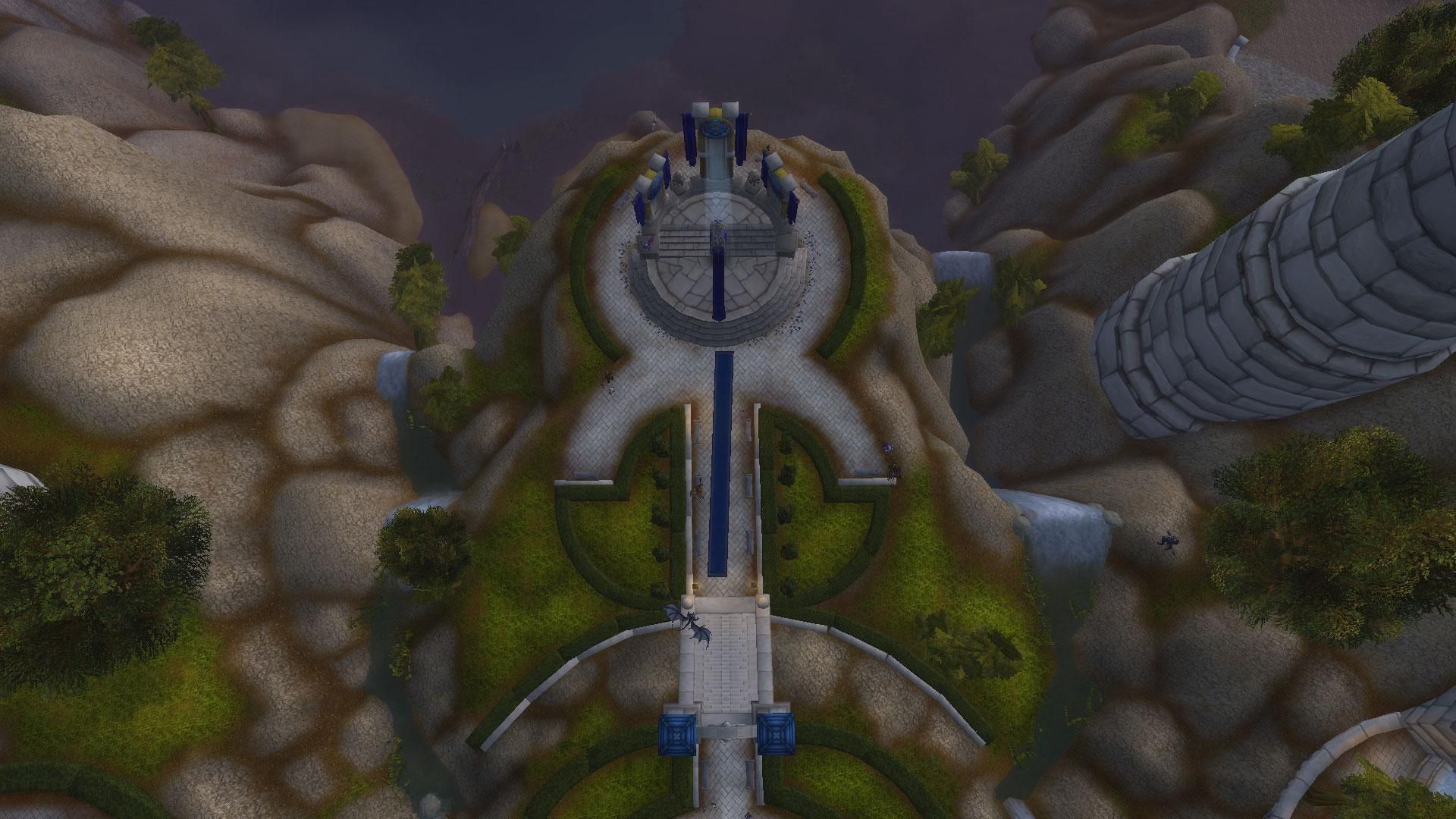 Криво положенный ковер в World of Warcraft