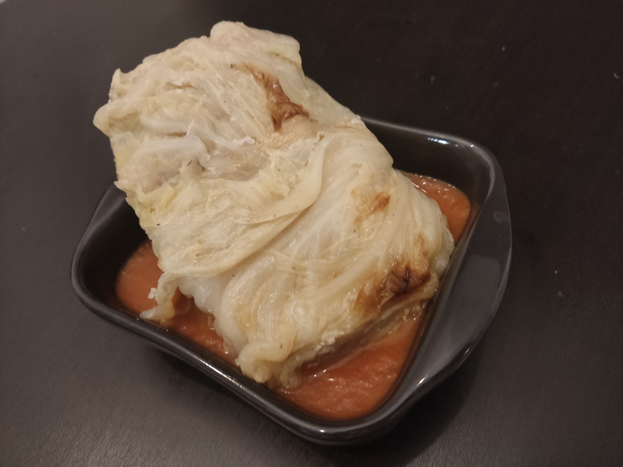 Я попытался ещё раз сделать голубцы визуально привлекательнее, но безуспешно.