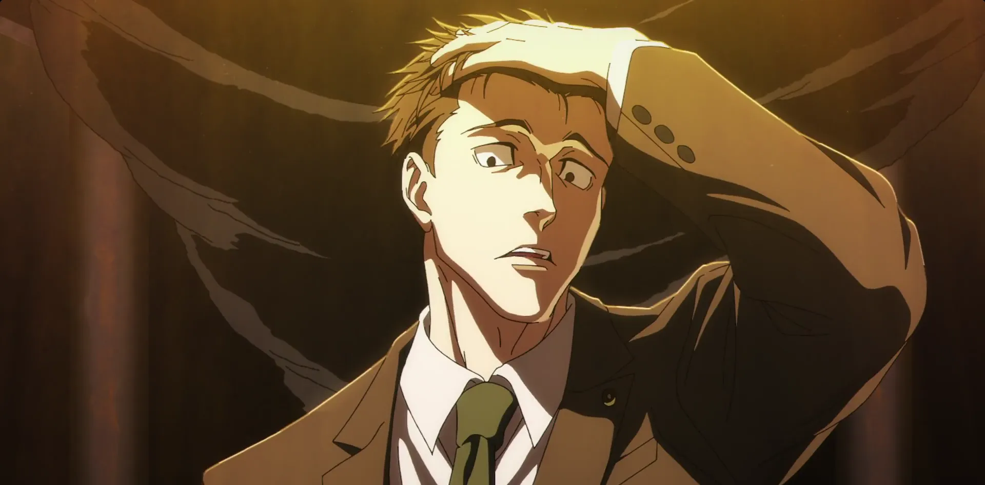 Кадр из аниме «Магическая битва: Смертельная миграция»