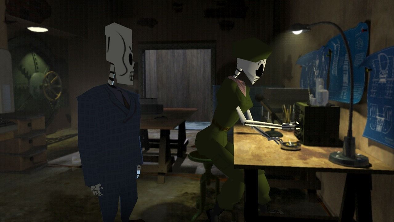 Скриншот из игры Grim Fandango
