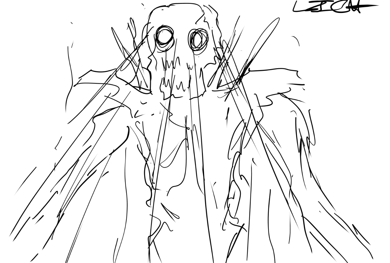 Рисунки героев Dota 2 за минуту. Автор: LiquidEV. Источник: imgur.com