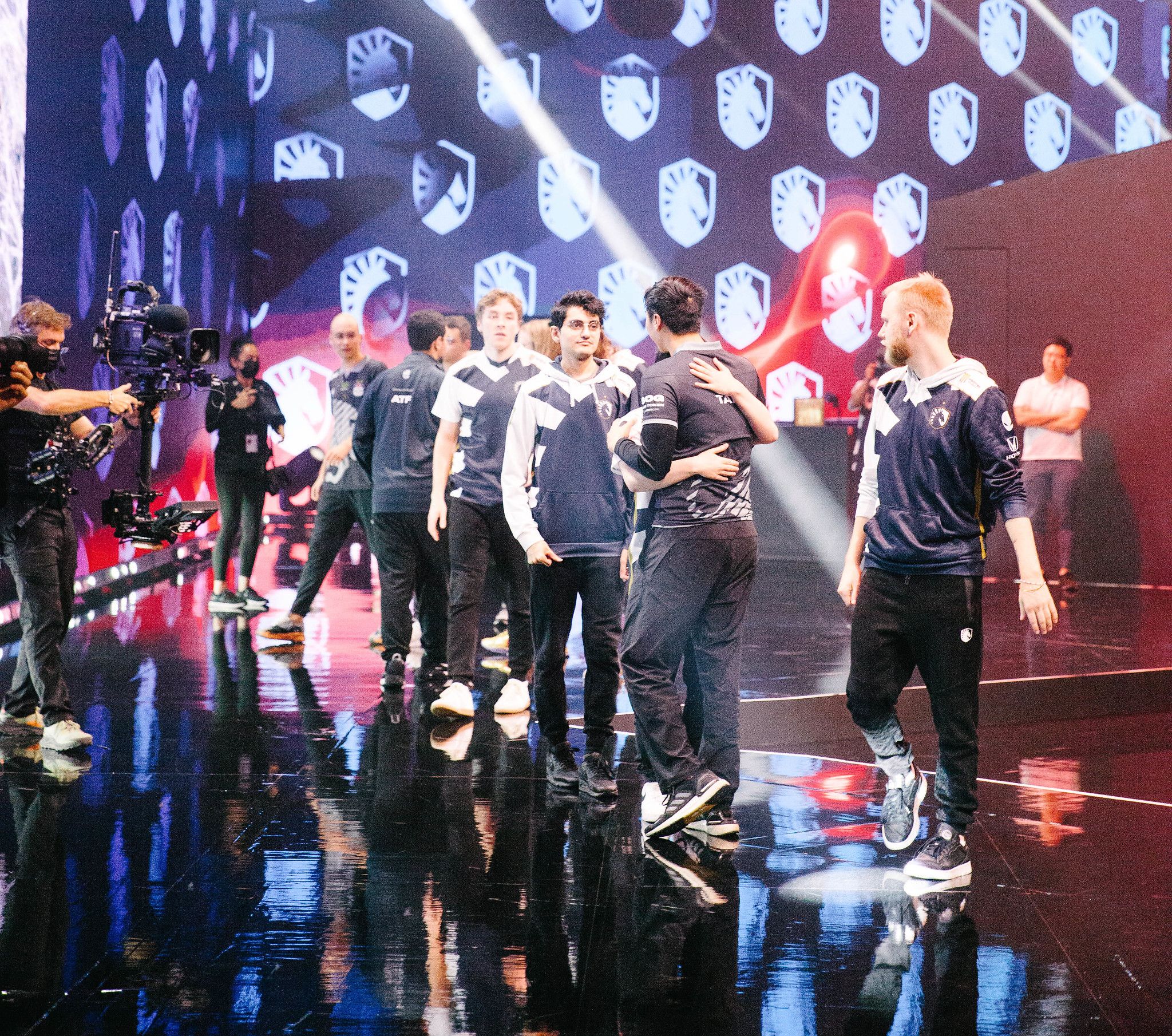 Team Liquid и Taiga из OG. Источник: Valve