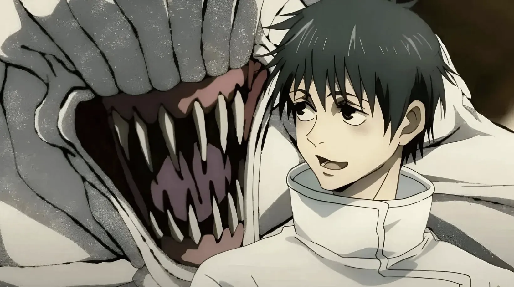 Кадр из аниме «Магическая битва 0. Фильм»