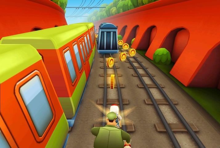 Скриншот из Subway Surfers. Источник: Amazon