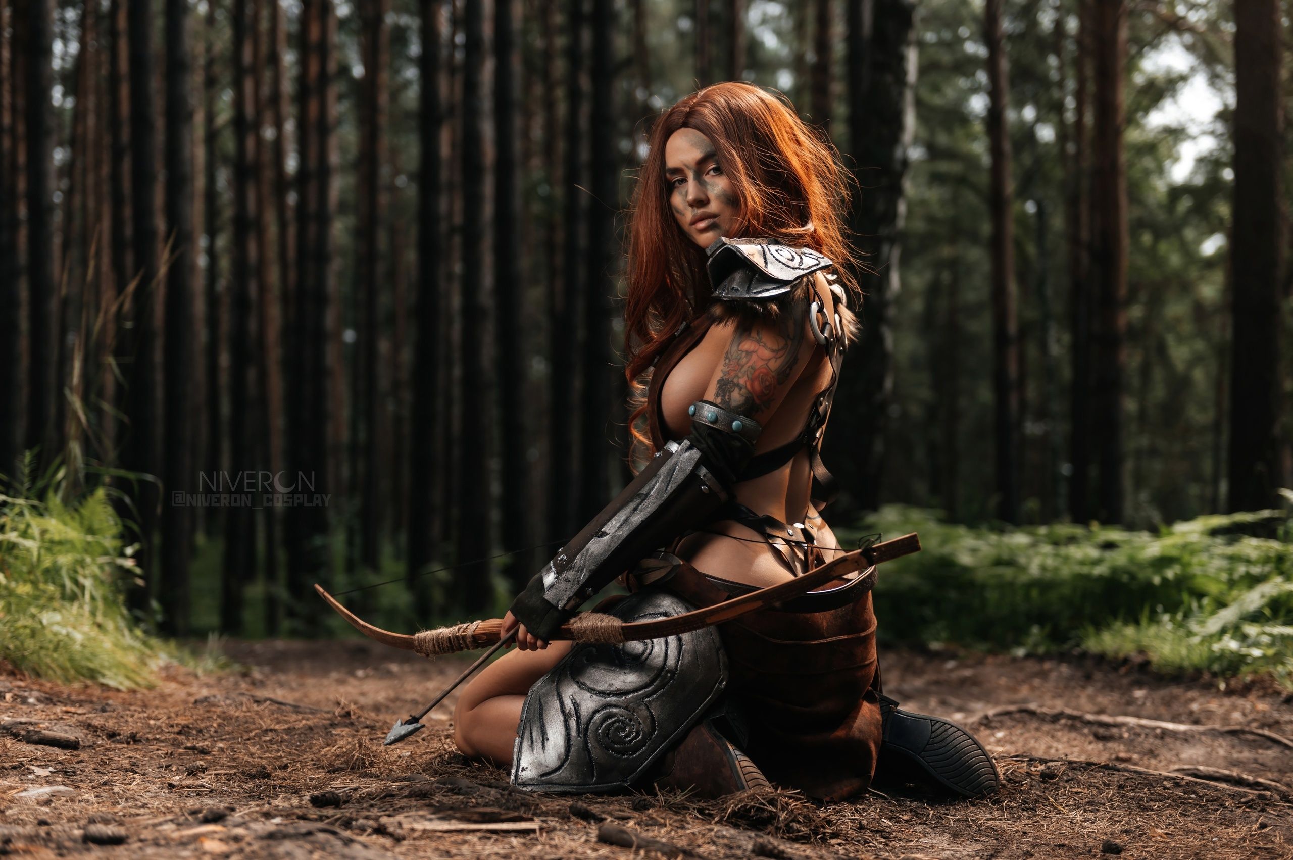 Косплей на Эйлу Охотницу из The Elder Scrolls V: Skyrim. Источник: vk.com/niveron_cosplay