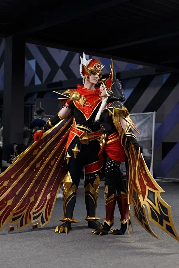 Шая и Рэйкан из Арканы — косплей. Сеттинг: League of Legends. Косплеер Рэйкана: Machinae. Косплеер Шаи: VITALLIYANA. Фотограф: VESANIA