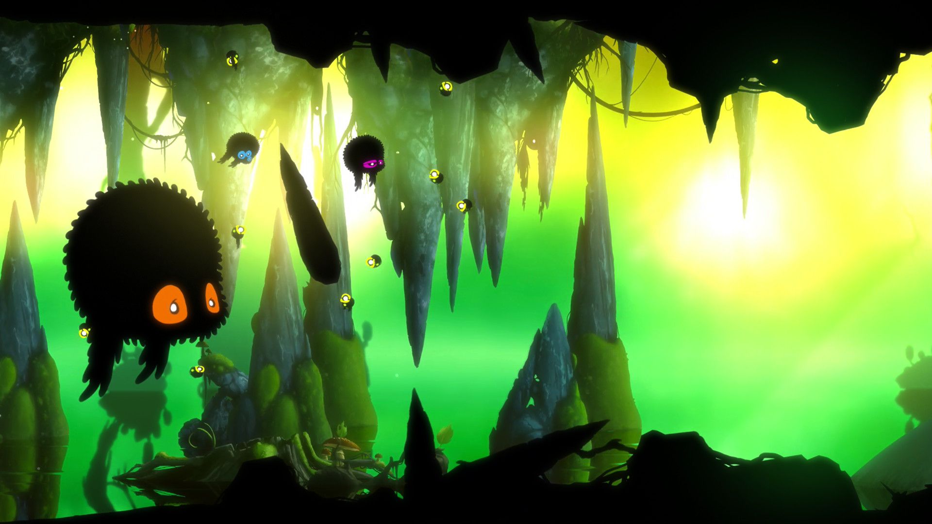 Скриншот из BADLAND. Источник: Steam