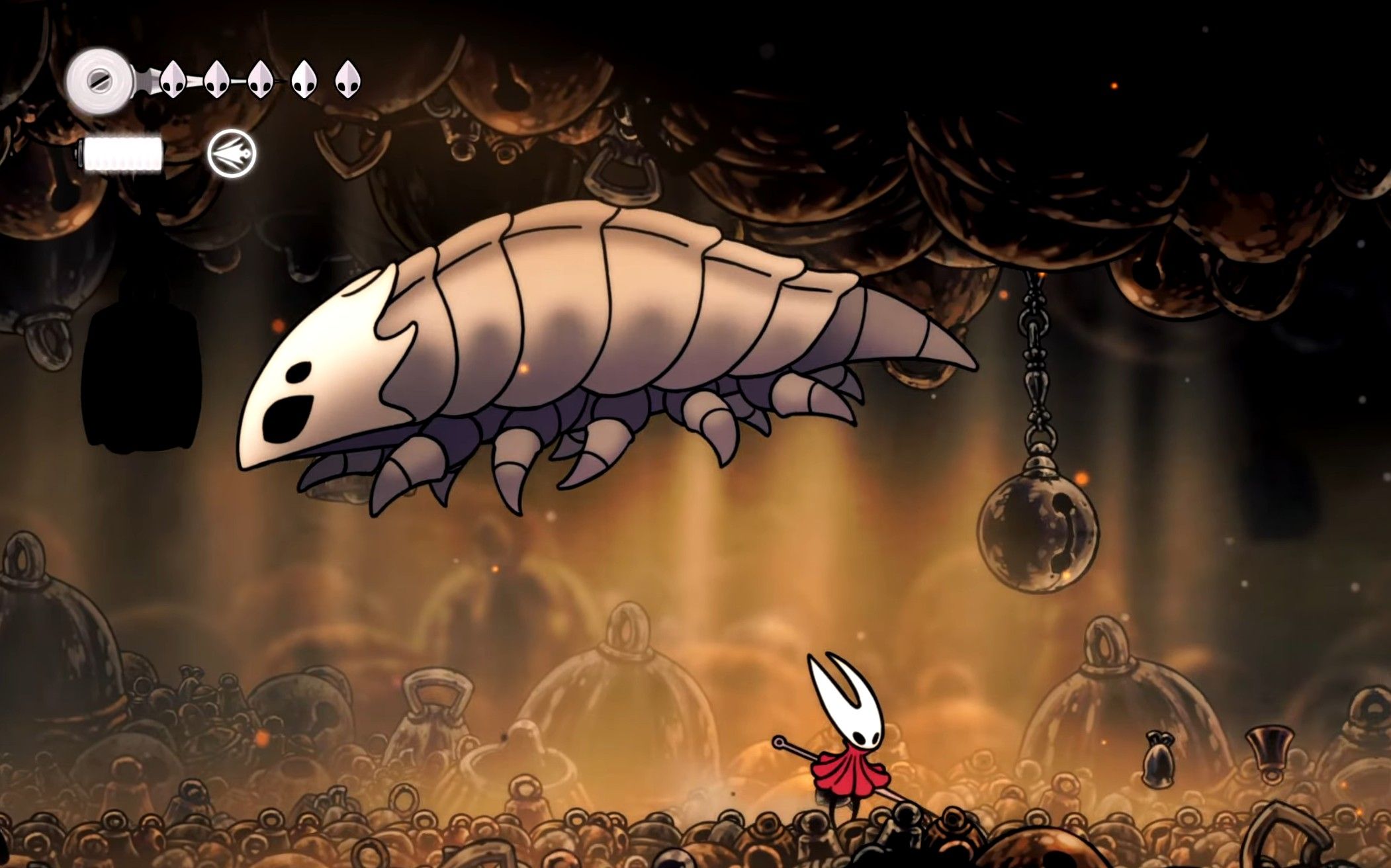 Скриншот из игры Hollow Knight: Silksong