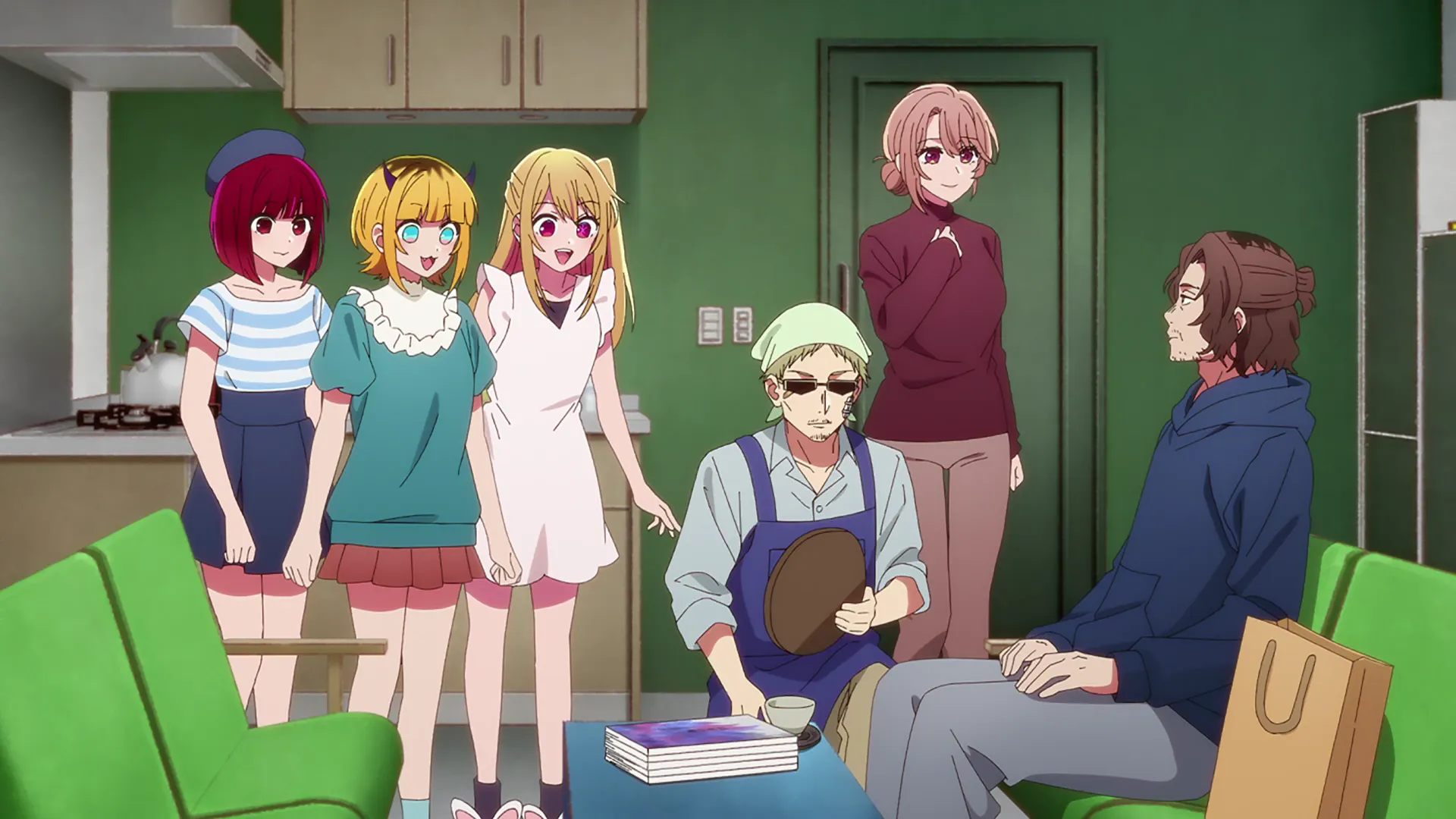 Кадр из аниме «Звёздное дитя»