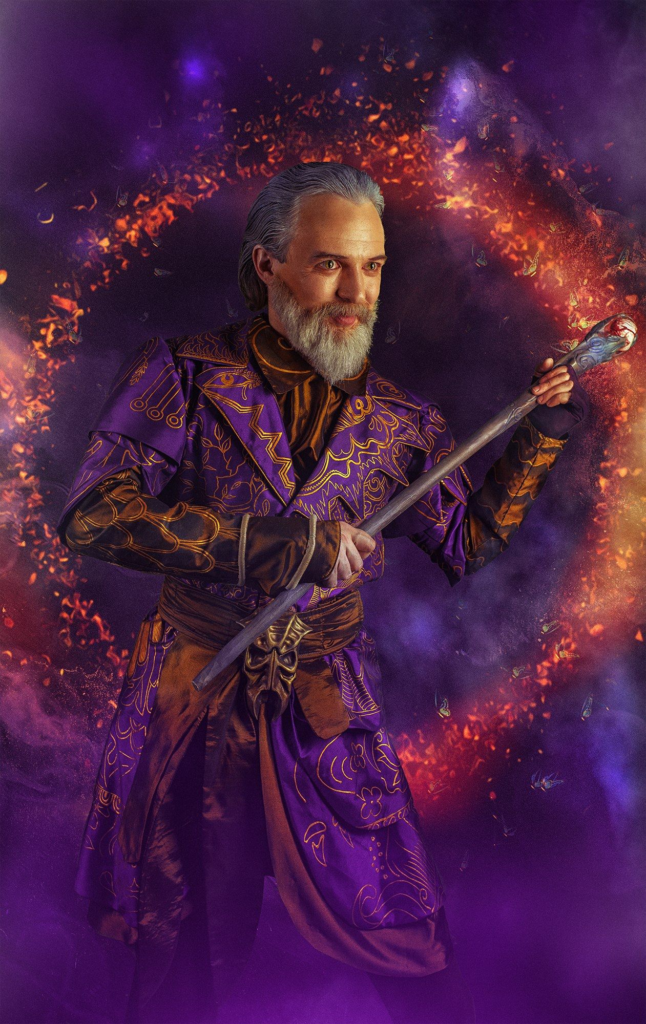 Косплей на Шеогората из The Elder Scrolls. Косплеер: Кирилл CenobiteFX Кириллов. Фотограф: 412ART. Источник: vk.com/fillakteriart