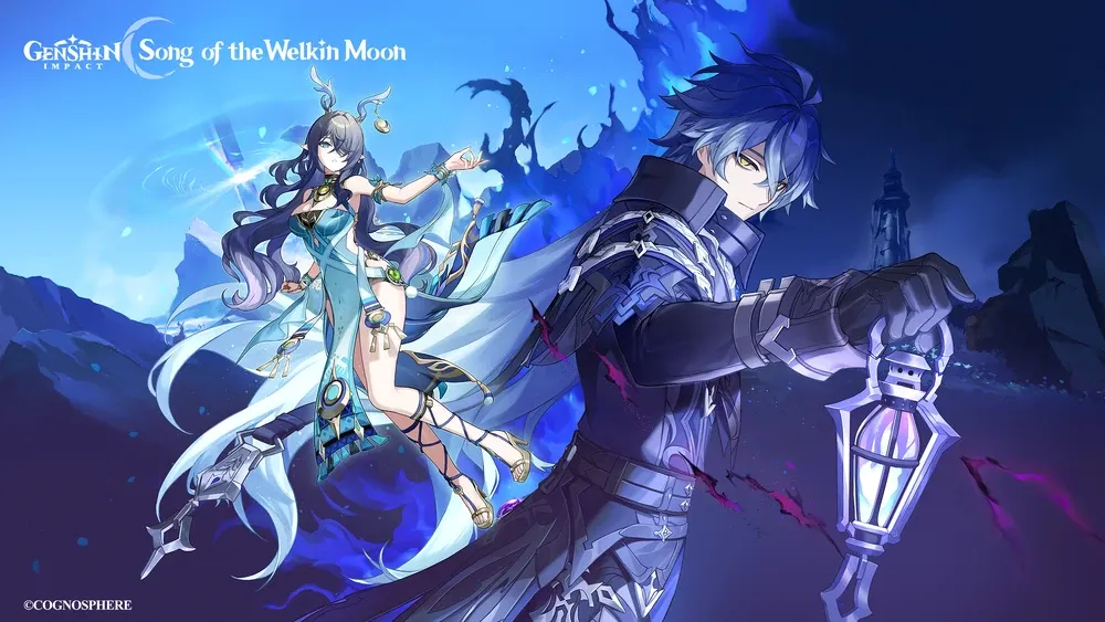 Лаума и Флинс, официальный арт. Источник: Genshin Impact