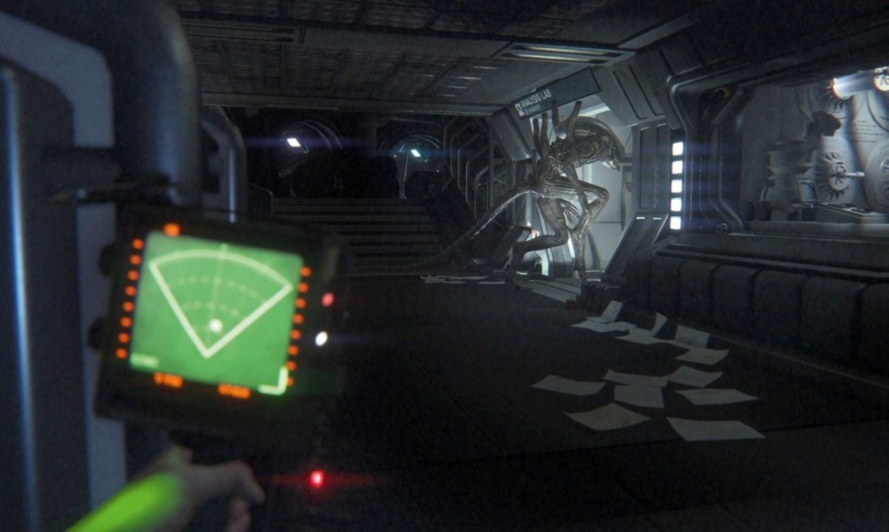 Скриншот из игры Alien: Isolation
