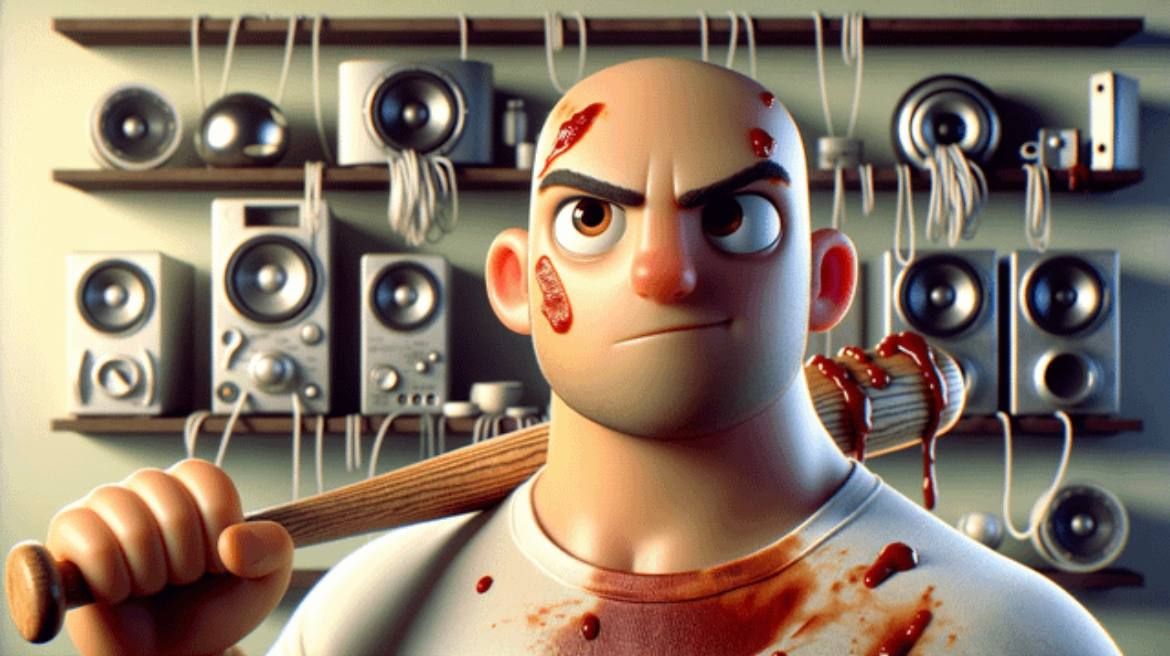 «Криминальное чтиво» в стиле Pixar. Источник: t.me/pablo_neirasso