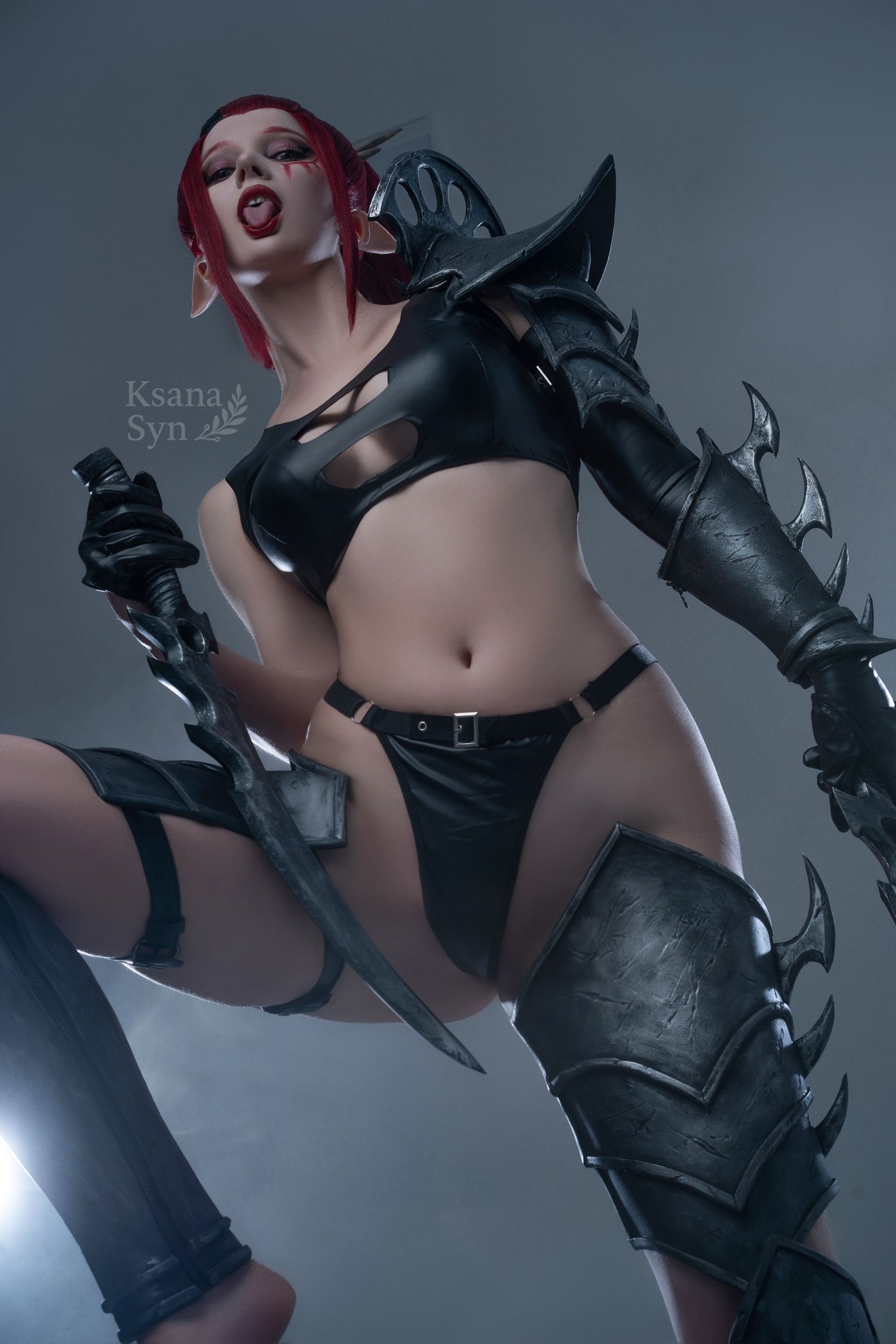 Косплей на Лелит Гесперакс из Warhammer 40,000. Косплеер: Ksana Syn. Источник: vk.ru/club93523921