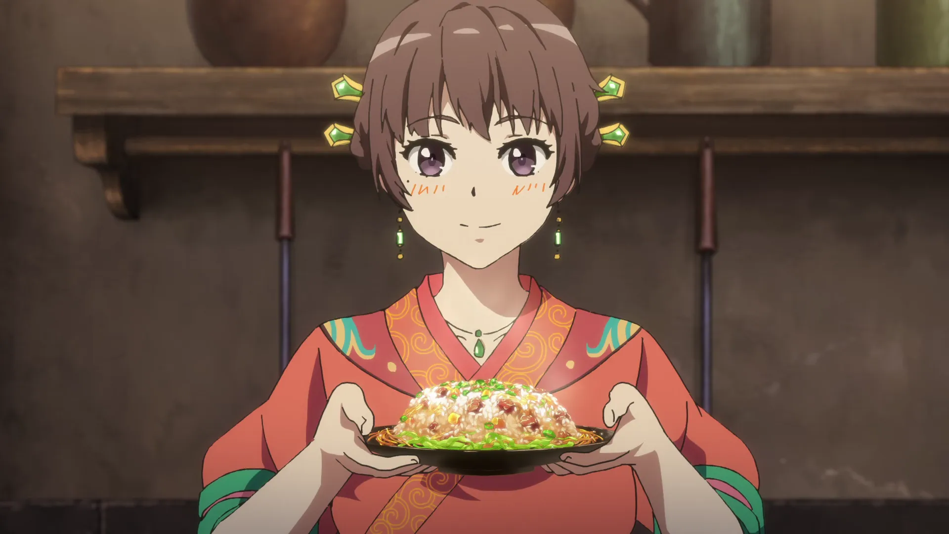 Кадр из дунхуа «Очаровательная богиня еды»