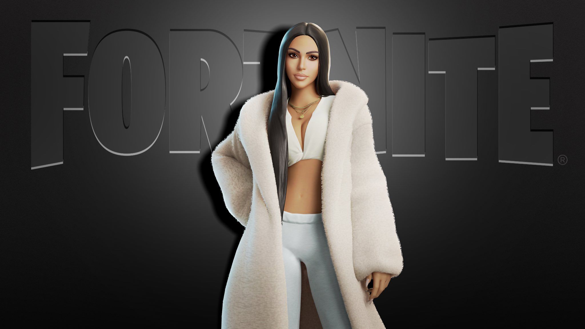 Скин Ким Кардашьян в Fortnite | Источник: страница KimKardashian в X