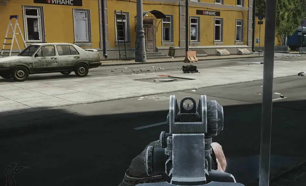 Ведет на открытую опасную улицу... Скриншот из Escape from Tarkov