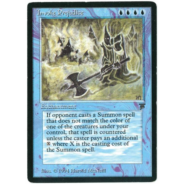 Карта Invoke Prejudice