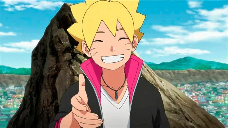 Кадр из аниме «Боруто: Новое поколение Наруто»