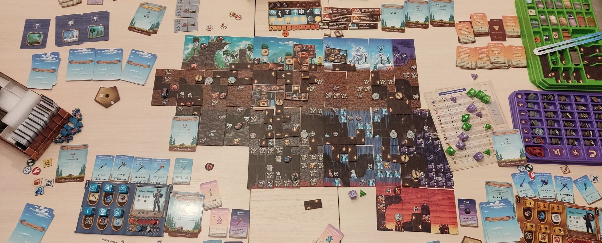 Обзор настольной игры Terraria — приключение не хуже оригинала