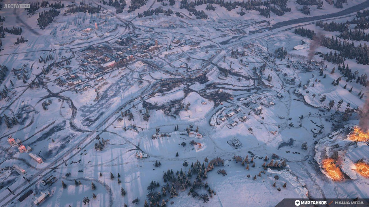 Карта «Битва за Москву» | Источник: Telegram-канал «Мира танков»