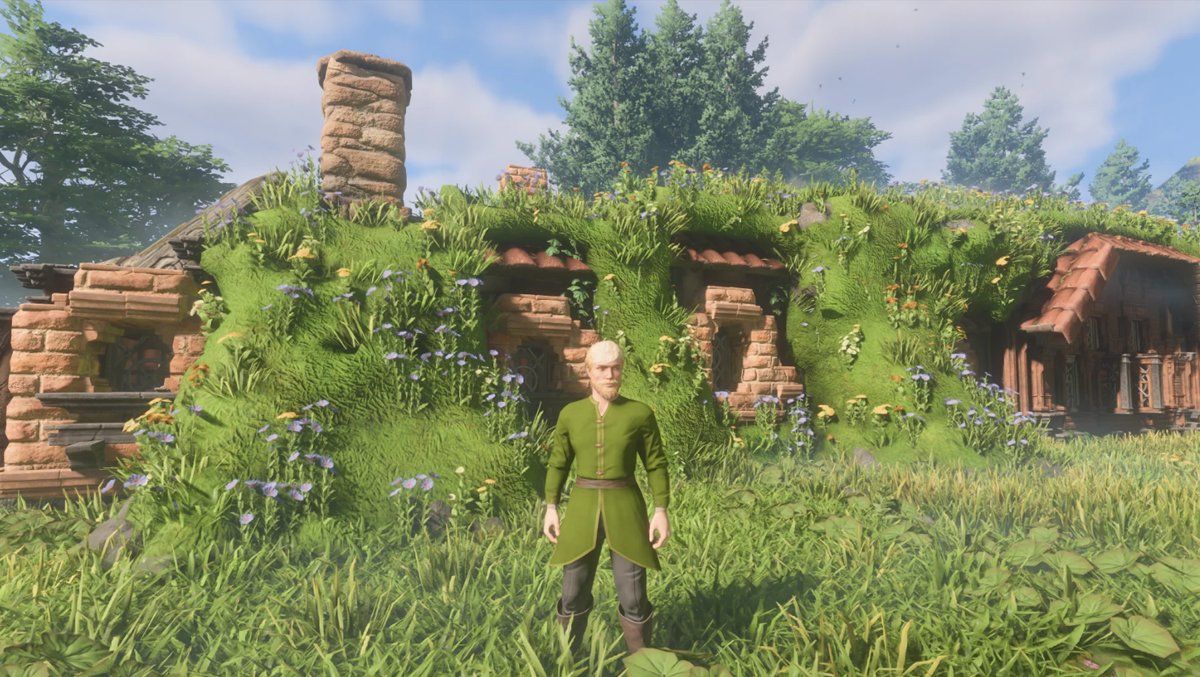 Дом из «Властелина колец» в Enshrouded. Автор: Native_Blood_